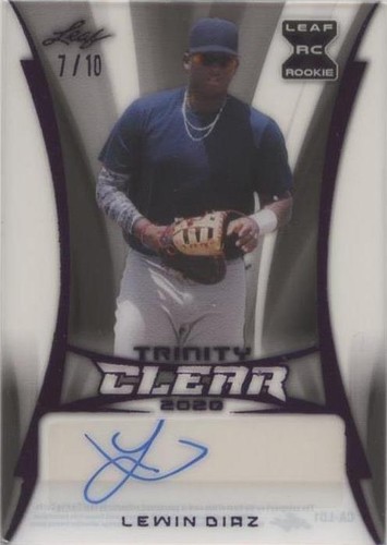 2020 Leaf Trinity - Lewin Diaz #CA-LD1