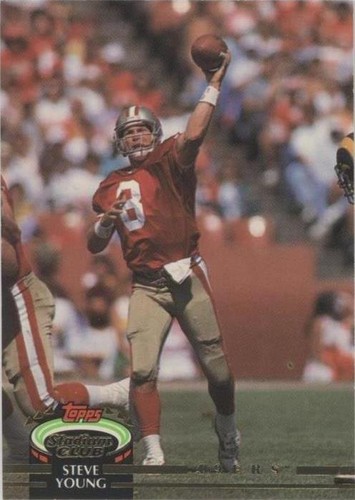 1992 Topps Stadium Club Steve Young #366
