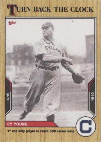 2021 Topps Now Turn Back the Clock - Cy Young #49