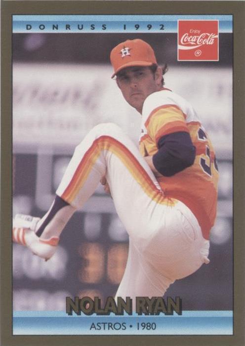 Donruss Coca-Cola 1992 Nolan Ryan serie profesional - Nolan Ryan #14