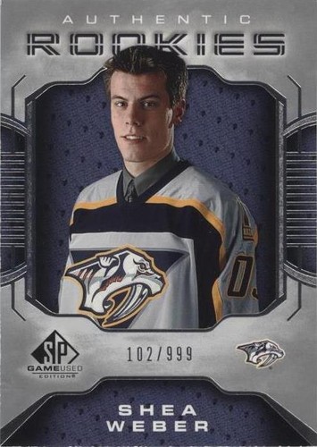 2006-07 SP Game Used Edition - Shea Weber #128