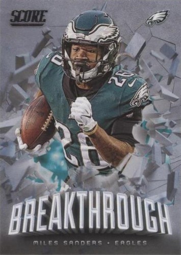 2020 Score Miles Sanders #B-MS