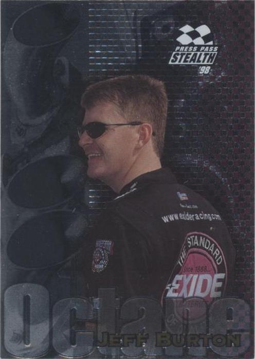 1998 Press Pass Stealth - Jeff Burton #O 5