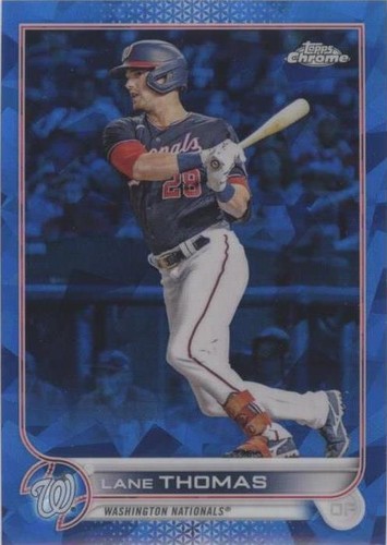 2022 Topps Chrome Sapphire Edition - Lane Thomas #555