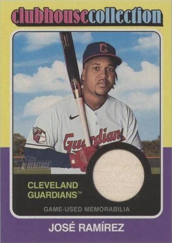 2024 Topps Heritage - Jose Ramirez #CCR-JRA