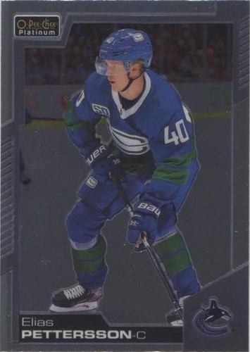 2020-21 O-Pee-Chee Platinum - Elias Pettersson #148