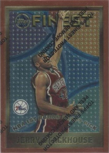 1995-96 Topps Finest - Jerry Stackhouse #113
