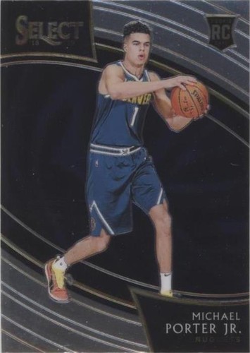 その他 Panini select courtside MPJ silver prizm 2018-19 Select Silver Prizm Courtside Michael Porter Jr #231