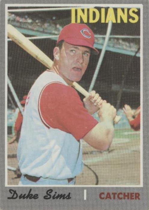 1970 Topps - Duke Sims #275