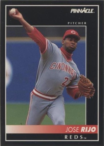 1992 Pinnacle - Jose Rijo #508
