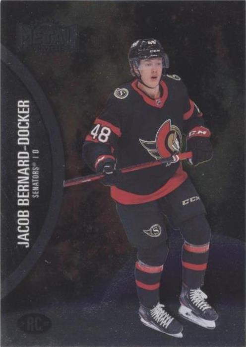 2021-22 Skybox Metal Universe - Jacob Bernard-Docker #163