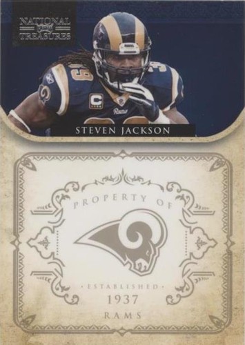 2011 Playoff National Treasures Steven Jackson #138