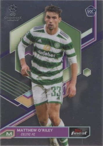 2022-23 Topps Finest UEFA Club Competitions Matthew O'Riley #59