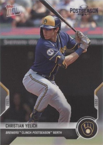 2021 Topps Now - Christian Yelich #PS-21