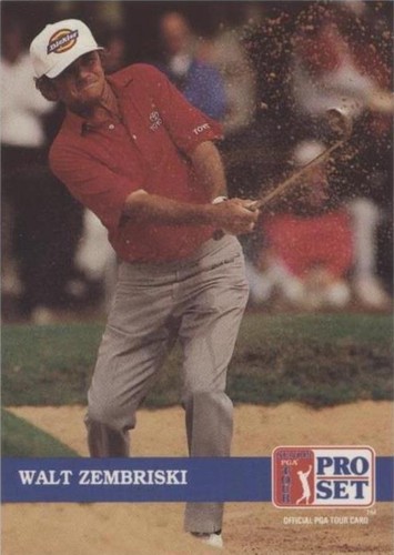 1992 Pro Set Golf - Walt Zembriski #210