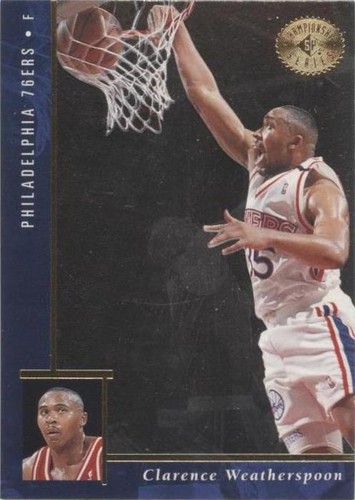 1995-96 SP Championship Series - Clarence Weatherspoon #81