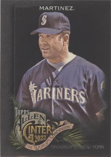 2022 Topps Allen & Ginter X - Edgar Martinez #127