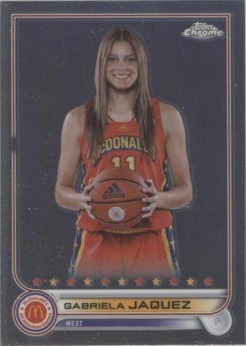 2022 Topps Chrome McDonald's All American - Gabriela Jaquez #92