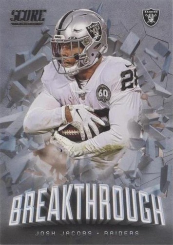 2020 Score Josh Jacobs #B-JJ