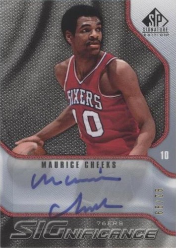 2009-10 SP Signature Edition - Maurice Cheeks #S-MK