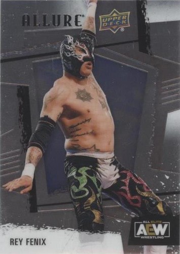 2023 AEW Rey Fenix Clear Cut Acetate Trading Card Upper Deck