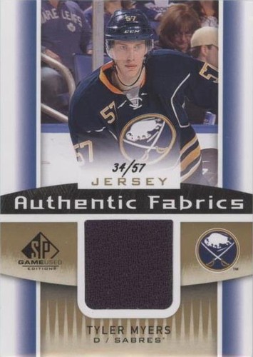 2013-14 SP Game Used Edition - Tyler Myers #AF-TM