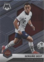 2021-22 Panini Mosaic FIFA Road to World Cup Sergino Dest #106