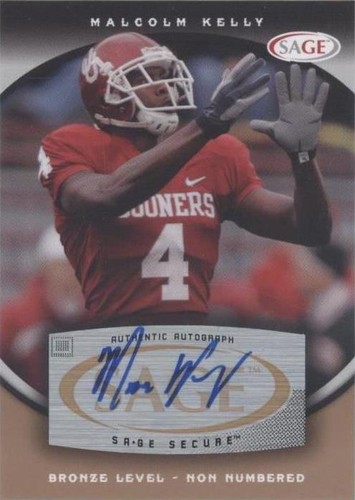 2008 SAGE Malcolm Kelly #A38