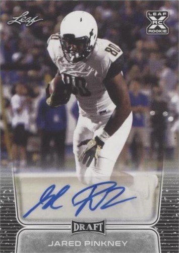 2020 Leaf Draft Jared Pinkney #BA-JP2