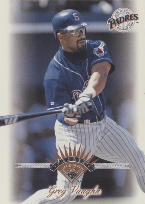 1997 Leaf - Greg Vaughn #314