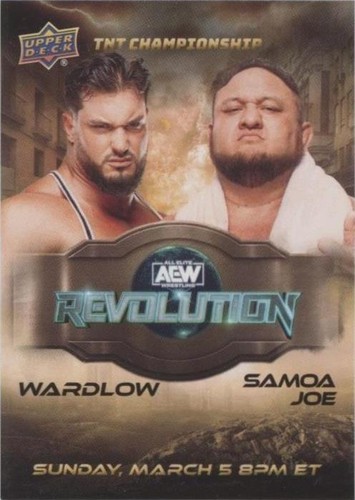 2024 Upper Deck AEW All Elite Wrestling - Samoa Joe Wardlow #AP-4