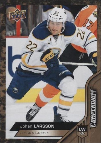 2016-17 Upper Deck Compendium - Johan Larsson #332