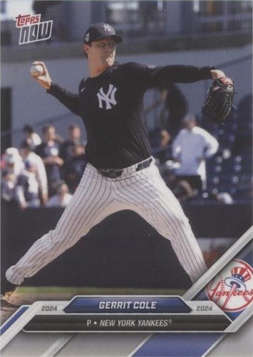 2024 Topps Now Road to Opening Day - Gerrit Cole #OD-22