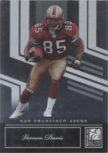 2007 Donruss Elite Vernon Davis #85