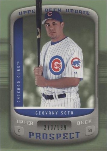 2005 Upper Deck Update - Geovany Soto #125