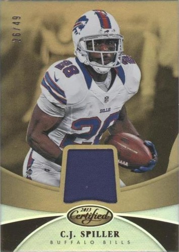 2013 Panini Certified C.J. Spiller #13