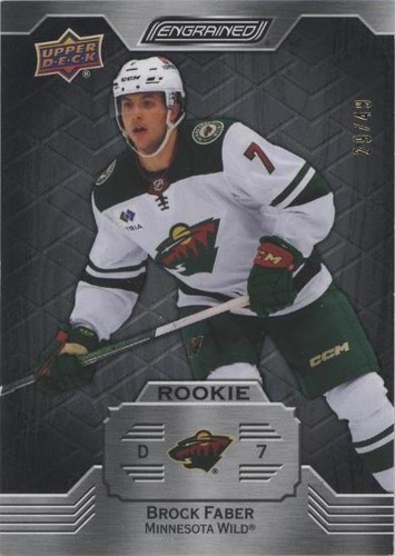 2023-24 Upper Deck Engrained - Brock Faber #138