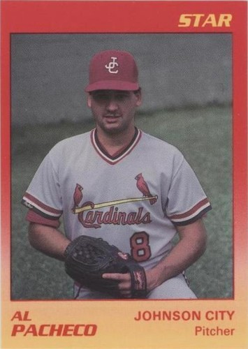 1989 Star Johnson City Cardinals - Albert Pacheco #17