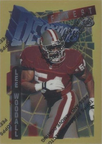 1996 Topps Finest Lee Woodall #164