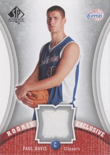 2006-07 SP Authentic - Paul Davis #RE-PD