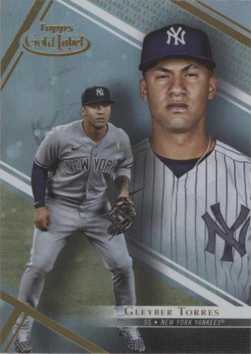 2021 Topps Gold Label - Gleyber Torres #91