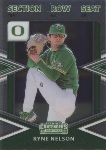 2020 Panini Elite Extra Edition - Ryne Nelson #CT-RN