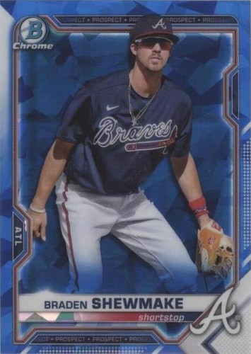 2021 Bowman Chrome Sapphire Edition - Braden Shewmake #BCP-162