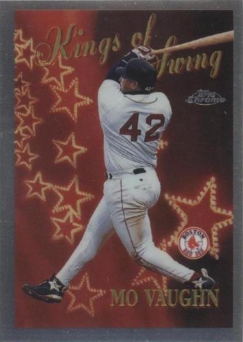 1997 Topps Chrome - Mo Vaughn #SB14