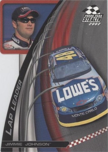 2002 Press Pass Stealth - Jimmie Johnson #LL 13