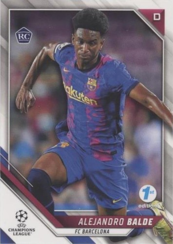 2021-22 Topps UCL Collection 1st Edition Alejandro Balde #164