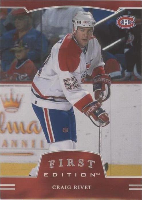 2002-03 In the Game Be A Player First Edition - #179 Craig Rivet for ...