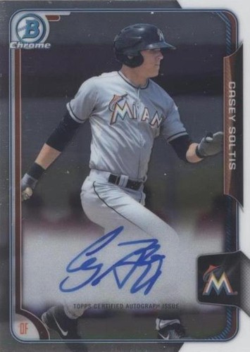 2015 Bowman Chrome - Casey Soltis #BCAP-CS