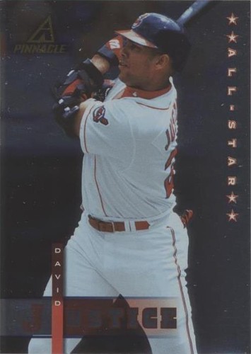 1998 Pinnacle Plus - David Justice #15