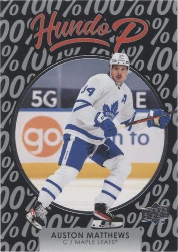 2021-22 Upper Deck Series 1 - Auston Matthews #HP-18